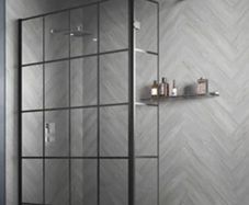 shower screen and shower tray