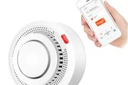 Independent Smoke Detector Sensor Fire Alarm Home Security System Firefighters Tuya WiFi/433mhz Smoke Alarm Fire Protection Amazon Alexa Google Home