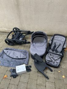 Venicci Pram & Pushchair Travel System + Buggy Board & Maxi-Cosi Adapters