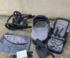 Venicci Pram & Pushchair Travel System + Buggy Board & Maxi-Cosi Adapters