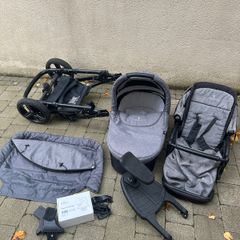 Venicci Pram & Pushchair Travel System + Buggy Board & Maxi-Cosi Adapters