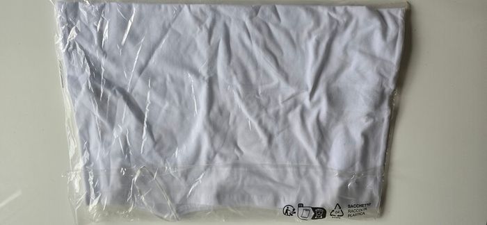 PIECES Women's T-shirt Billy Tee Emb Noos Bc, V-neck, white, size S