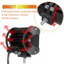1x 4" Inch 60W 20LED Spot Fog Work Light Flood Spot Combo Off-road Driving Fog Lamp Boat Quad Jeep Truck Tractor Van Image 4