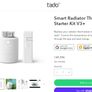 tado Starter Kit V3+ Smart Radiator Thermostat WiFi Horizontal Image 5