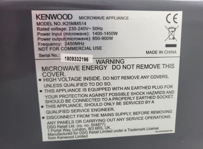 Microwave oven