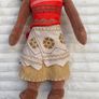 Disney Primark approx.18'' Moana Plush Doll Toy  Light Up Necklace Used Her neck is too loose Please see photos Image 4
