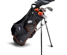 US kids golf ultralight set 4 clubs, right hand. 51". Good condition.
