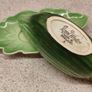 Vintage Royal Winton Green Leaf Gravy Boat and Underplate Pristine Condition Image 7
