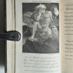 The Pleasures of Hope, with Other Poems. 1805. Thomas Campbell. Rare antique book, full leather.