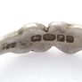 Vintage Sterling Silver Heart Ring, Full British Hallmarks Image 4
