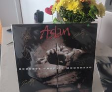 Aslan - Goodbye Charlie Moonhead (LP, Album, RE) Signed Copy