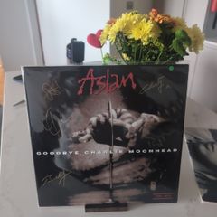 Aslan - Goodbye Charlie Moonhead (LP, Album, RE) Signed Copy