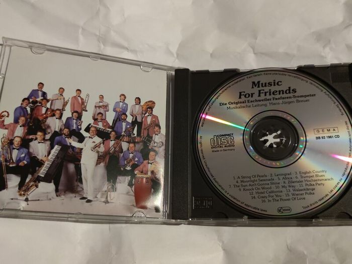 Music For Friends Cd