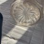 Vintage Conical Cut Crystal Decanter Image 5