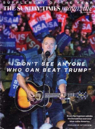 The Sunday Times - Exclusive Interview With Bruce Springsteen Edition
