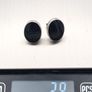 925 Silver Black Onyx Stud Earrings Image 7