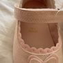 Monsoon baby pink shoes size 4 Image 2