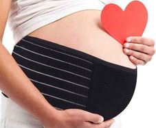 Maternity Belt-Pregnancy Support Belt-Belly Band Relieve Lower Back, Pelvic and Hip Pain (Breathable/Adjustable/One Size)
