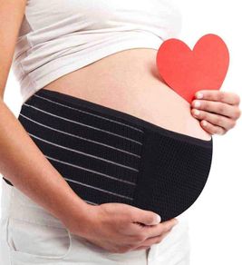 Maternity Belt-Pregnancy Support Belt-Belly Band Relieve Lower Back, Pelvic and Hip Pain (Breathable/Adjustable/One Size)