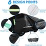 FREE EXPRESS SHIPPING ATV Cover Waterproof Heavy Duty Quad Bike Cover Outdoor XL Upgraded 210D Fabric UV Wind Dust Protection with Elastic,Adjustable Buckles,Reflective Strip Carry Handles,Front Mark,Storage Bag Image 2