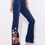 Stunning brand NEW Joe Browns  Floral Print Embroidered Bootcut Jeans, size 8 Image 9