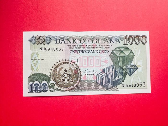 GHANA  1000. CEDIS  2003   Pick 32i  ( Uncirculated )