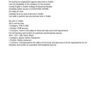 none Jobs in Ireland