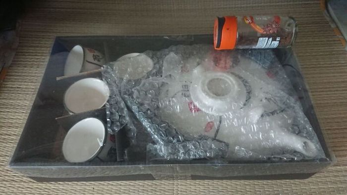 Japanese tea pot set