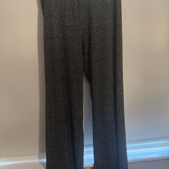 BNWT F&F stretchy gold stretchy wide leg pants for women size UK18/20 EU46/48 Postage included