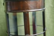 Vintage  Maritime Lanterns Copper Lantern 5-Sided Glass Walls Hangable Oil Lamp