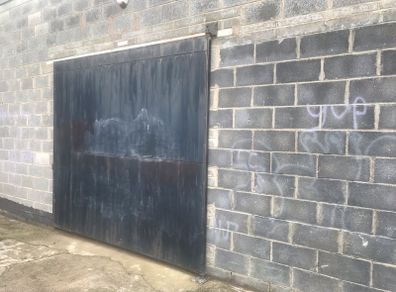 steel gate