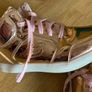 Sketchers Light Up Gold Runners Image 3