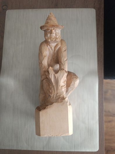 wooden sculpture Boudreault