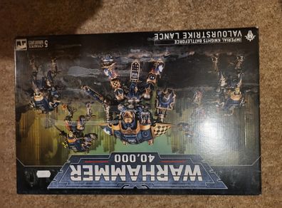 Games Workshop Warhammer 40k Imperial Knights Valoutstrike Lance Battleforce NEW