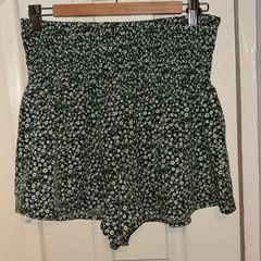 Green Shein shorts