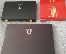 4 empty cigar boxes