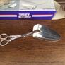 Queen Anne Silver plated Scissor Gateaux / Cake Server  boxed Image 3