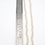 Vintage Cultured Pearls Silver Necklace Image 9