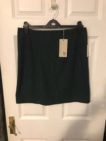 deep green cord skirt rrp E40