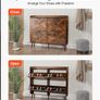 Shoe Cabinet with 4 Flip Drawers Image 3