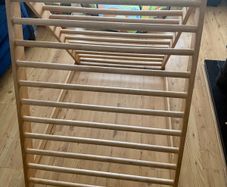 Pikler Triangle Climbing Frame with Detachable Slide