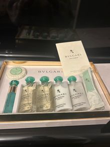 Bvlgari Au the Vert Parfumee 8 piece set , New.