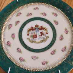 Small Hanging Wall Plate From Douglas Isle Of Man  Jeceris Stabit.