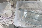 Pyrex dish plus glass lid