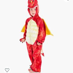 Plush Dragon costume