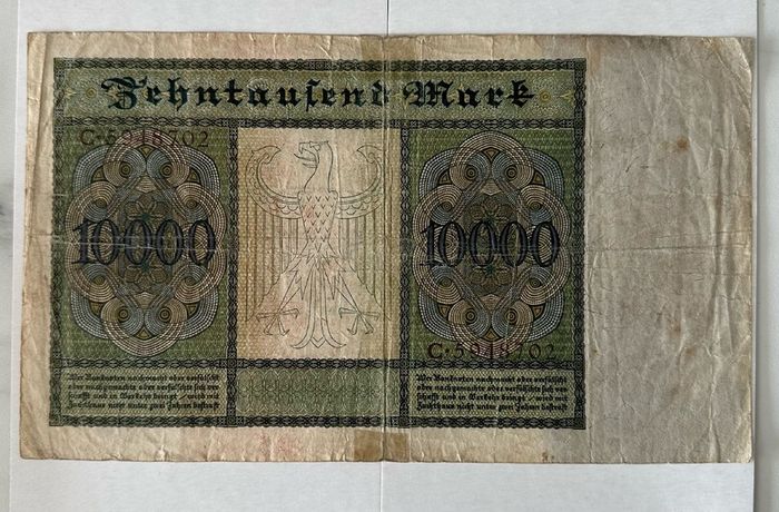Germany 10000 Mark 1922 Banknote