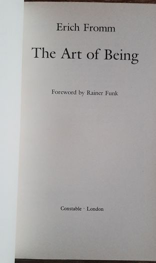 The Art of Being
