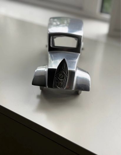 Vintage-Style Polished Cast Aluminium Model