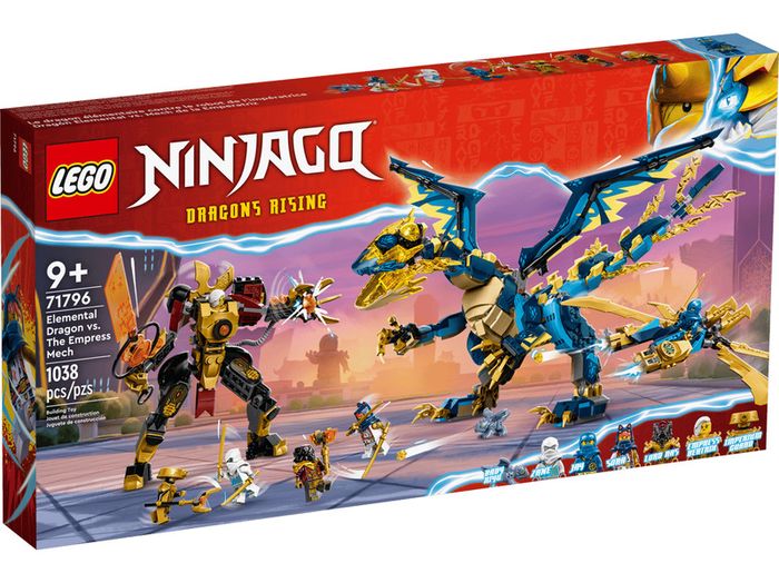 LEGO NINJAGO Elemental Dragon vs. The Empress Mech 71796