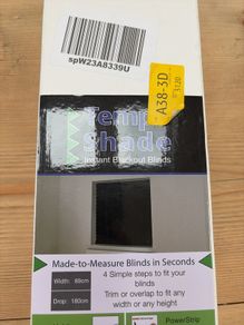 Temp Shade Instant blackout blind